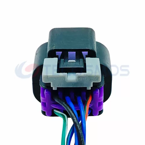 Auto Parts Waterproof Daytime Running Lights DRL Fog Light Socket for Chevrolet Buick 8-pin Female 15326835 - image 4